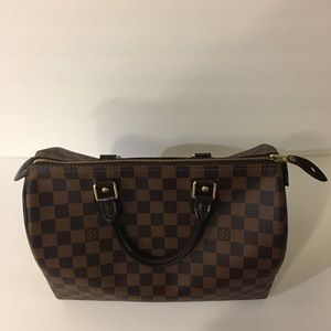 Louis Vuitton Speedy 30 Damier Ebene